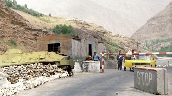 Пограничный пост в Таджикистане. Архивное фото - Sputnik Таджикистан
