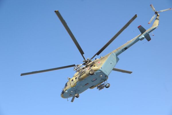 Вертолет Ми-8АМТШ. Архивное фото - Sputnik Таджикистан