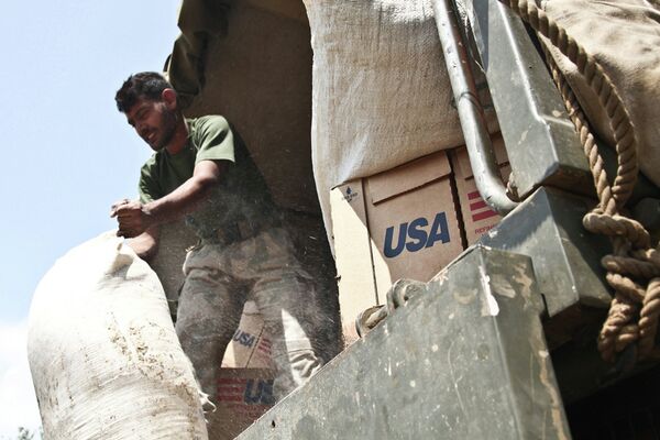 Гуманитарная помощь США. Архивное фото - Sputnik Таджикистан