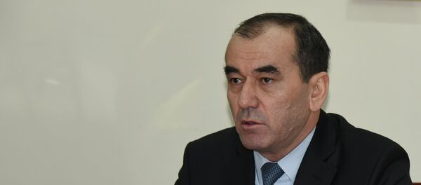 Министр энергетики Таджикистана Усмонали Усмонзода. Архивное фото - Sputnik Таджикистан