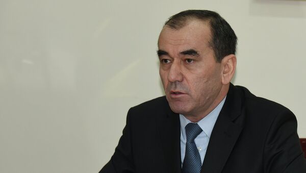 Министр энергетики Таджикистана Усмонали Усмонзода. Архивное фото - Sputnik Таджикистан