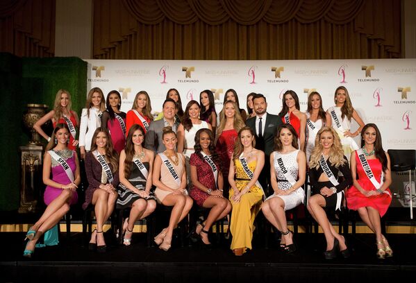 Конкурсантки Мисс Вселенная из Латинской Америки и Испании - Sputnik Таджикистан