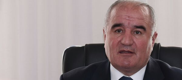 Кодири Косим на пресс-конференции Государственного Комитета по инвестициям и управлению государственным имуществом РТ - Sputnik Тоҷикистон