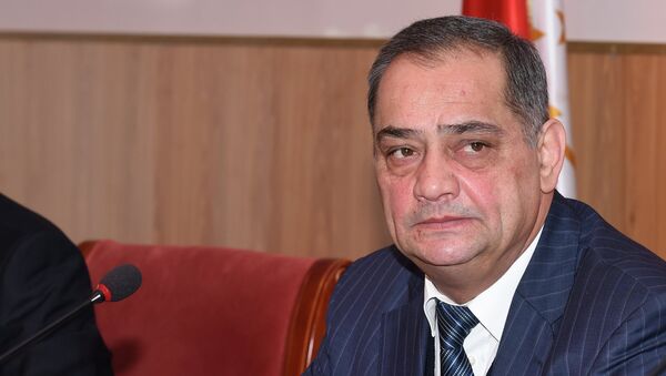 Омбудсмен Зариф Ализода на пресс-конференции Уполномоченного по правам человека в РТ - Sputnik Тоҷикистон