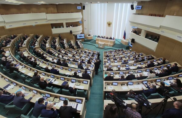 Заседание Совета Федерации РФ. Архивное фото - Sputnik Таджикистан