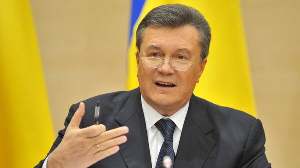 Президент Украины Виктор Янукович. Архивное фото - Sputnik Тоҷикистон