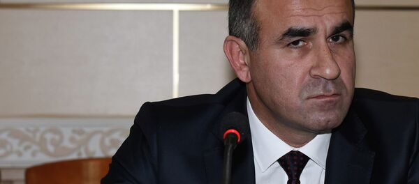 Юсуф Рахмонов на пресс-конференции Генеральной прокуратуры РТ - Sputnik Тоҷикистон