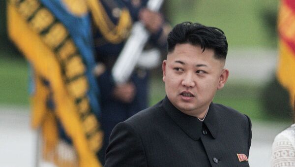 Лидер КНДР Ким Чен Ын, Архивное фото - Sputnik Таджикистан