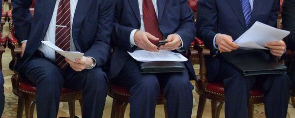 Чиновники, архивное фото - Sputnik Тоҷикистон