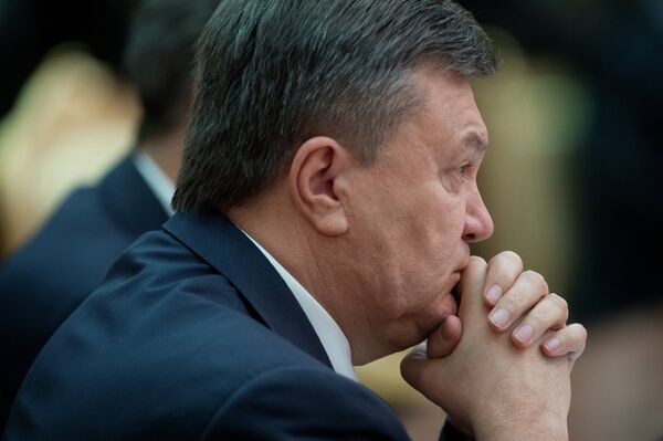 Президент Украины Виктор Янукович. Архивное фото - Sputnik Таджикистан