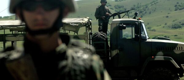 Учения НАТО в Вазиани. Архивное фото. Учения НАТО в Вазиани. Архивное фото. - Sputnik Таджикистан