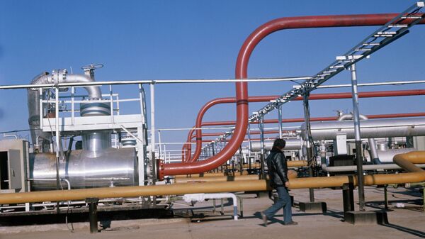 Месторождение природного газа Шатлык в Туркменистане. Архивное фото - Sputnik Тоҷикистон
