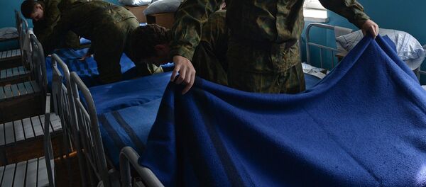 В казарме. Архивное фото - Sputnik Тоҷикистон