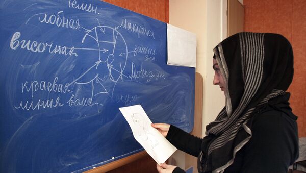 Ношение хиджаба в учебных учреждениях, Архивное фото - Sputnik Таджикистан