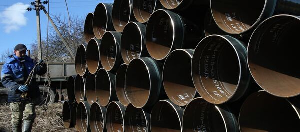 Строительство газопровода, архивное фото - Sputnik Таджикистан