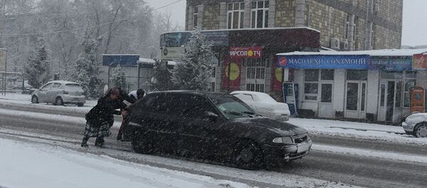 Зимистони Душанбе. Акс аз бойгонӣ - Sputnik Тоҷикистон