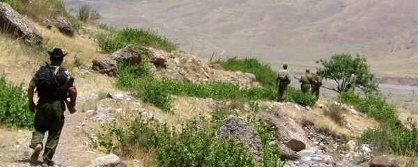 Сарҳади Тоҷикистону Афғонистон. Акс аз бойгонӣ - Sputnik Тоҷикистон