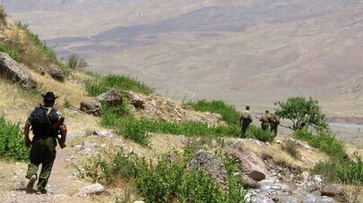 На таджикский-афганской границе, архивное фото