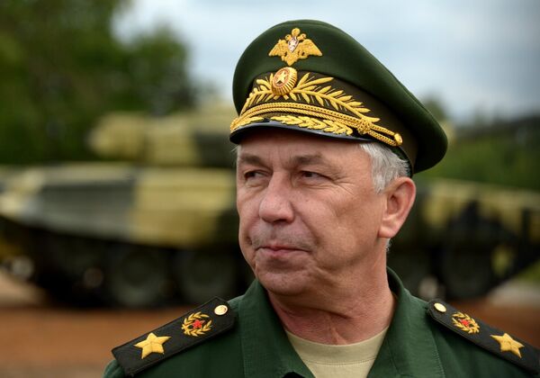 Первый заместитель министра обороны, генерал армии Аркадий Бахин. Архивное фото - Sputnik Таджикистан