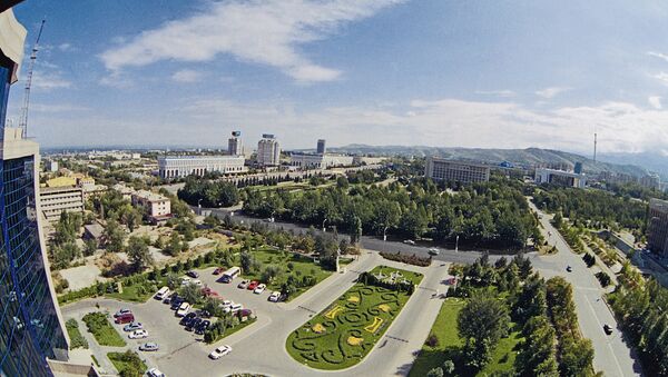 Вид на город Алма-Аты. Архивное фото - Sputnik Таджикистан