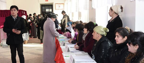 Парламентские выборы в Таджикистане Парламентские выборы в Таджикистане - Sputnik Тоҷикистон