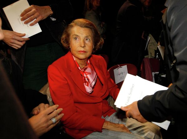 Лилиан Бетанкур. Архивное фото Лилиан Бетанкур. Архивное фото - Sputnik Таджикистан