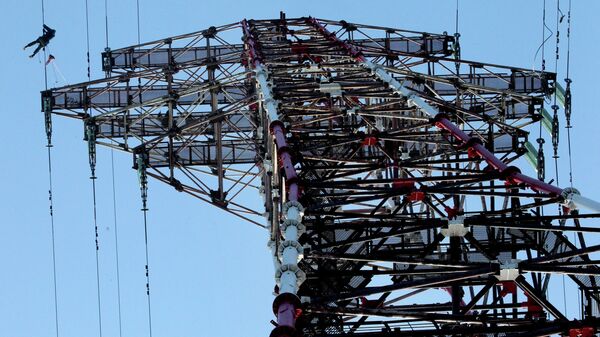 Хутути интиқоли нерӯи барқ. Акс аз бойгонӣ - Sputnik Тоҷикистон