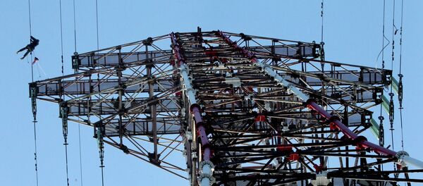 Хутути интиқоли нерӯи барқ. Акс аз бойгонӣ - Sputnik Тоҷикистон