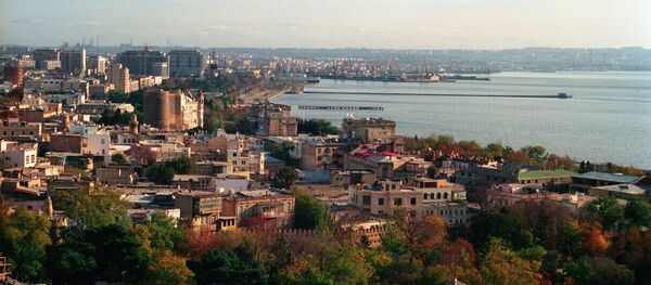 Панорама Баку. Архивное фото Панорама Баку. Архивное фото - Sputnik Таджикистан