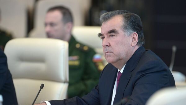 Президент Таджикистана. Эмомали Рахмон. Архивное фото - Sputnik Таджикистан