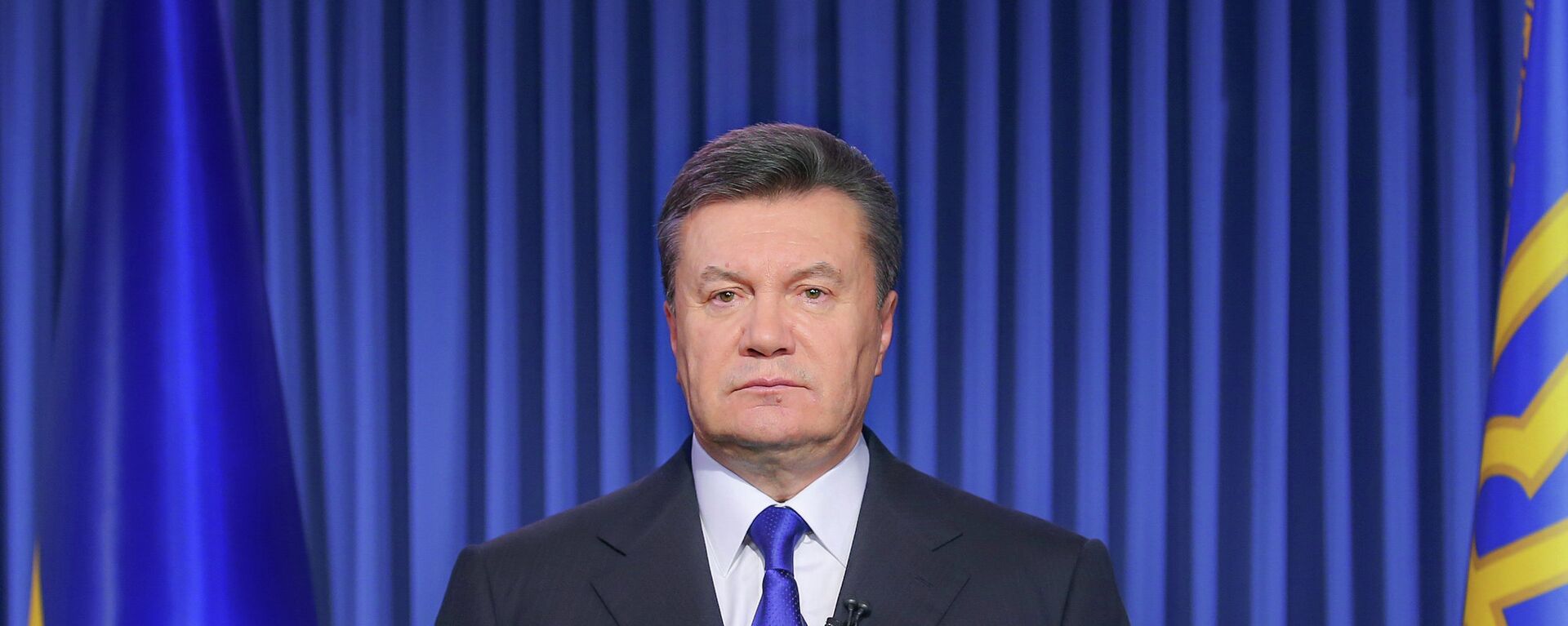 Президент Украины Виктор Янукович выступает с телеобращением в связи с обострением ситуации на Украине. - Sputnik Таджикистан, 1920, 17.08.2021