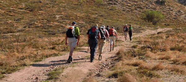 Сайёҳон дар Ӯзбакистон. Акс аз бойгонӣ - Sputnik Тоҷикистон