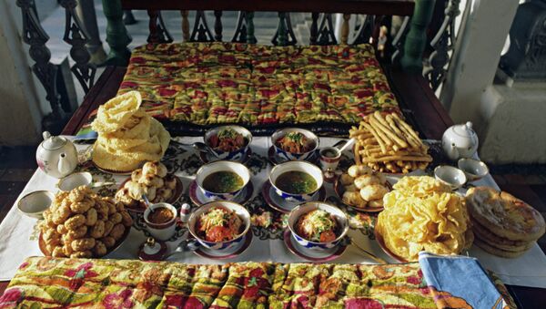 Блюда таджикской национальной кухни. Архивное фото - Sputnik Таджикистан
