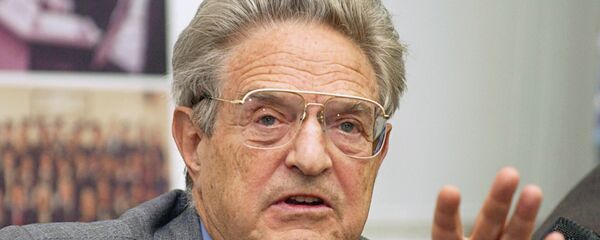 Тоҷири амрикоӣ Ҷорҷ Сорос. Акс аз бойгонӣ - Sputnik Тоҷикистон