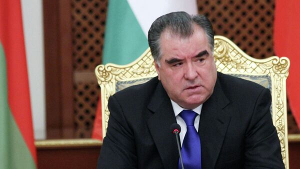 Эмомали Рахмон на заседании Совета министров иностранных дел ОДКБ 2 апреля 2015 года - Sputnik Таджикистан