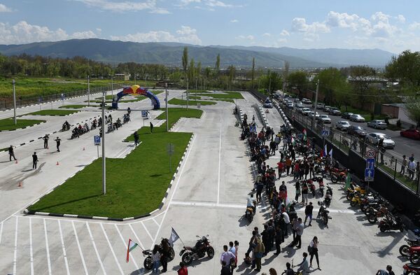 В Душанбе стартовал Мотосезон-2015 - Sputnik Таджикистан