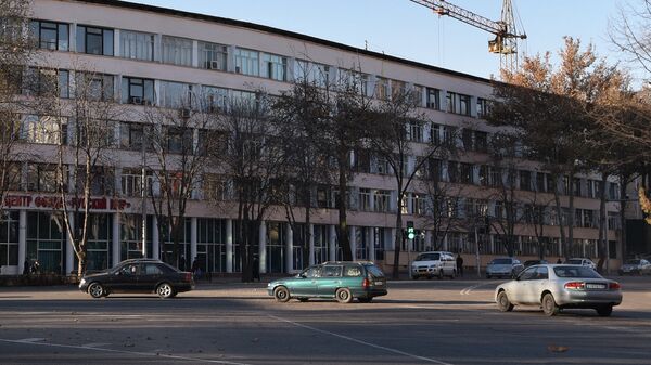 Здание Российско-Таджикского (славянского) университета, архивное фото - Sputnik Таджикистан