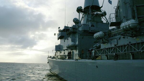 Боевой корабль НАТО. Архивное фото. - Sputnik Таджикистан