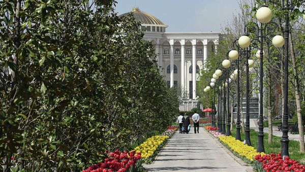 Ба Душанбе баҳор омад - Sputnik Тоҷикистон