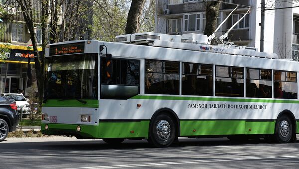 Общественный транспорт в Душанбе. Архивное фото - Sputnik Таджикистан