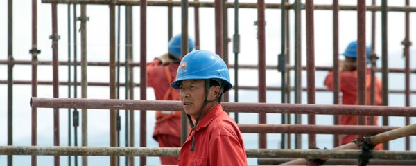 Китайский рабочий, архивное фото - Sputnik Таджикистан