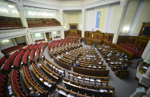 Заседание Верховной рады Украины. Архивное фото - Sputnik Таджикистан