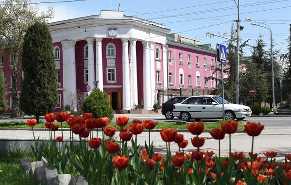 Здание администрации города Душанбе. Архивное фото - Sputnik Таджикистан