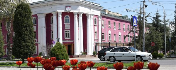 Здание администрации города Душанбе. Архивное фото - Sputnik Тоҷикистон