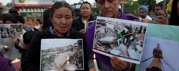 Разрушительное землетрясение в Непале - Sputnik Таджикистан