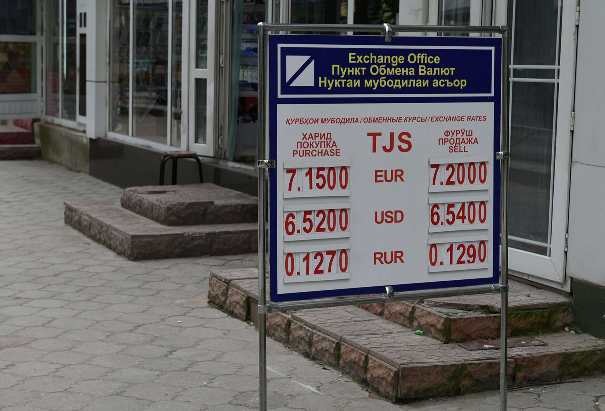Курс доллара рублю таджикистан. Обменный пункт. Обменные пункты в Таджикистане. Курсы валют. Курсы валют в Таджикистане.