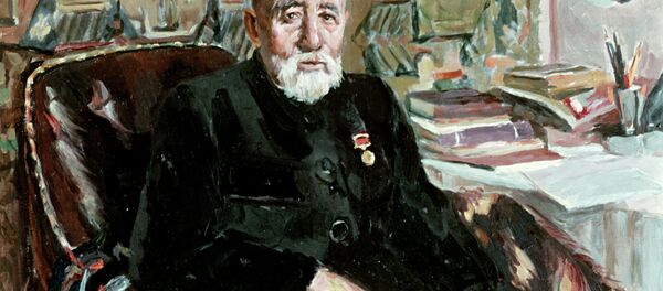 Расми Садриддин Айнӣ. Акс аз бойгонӣ - Sputnik Тоҷикистон