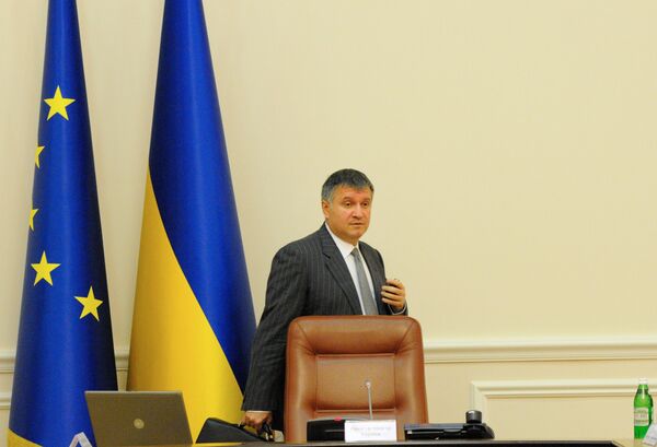 Министр внутренних дел Украины Арсен Аваков. Архивное фото - Sputnik Таджикистан
