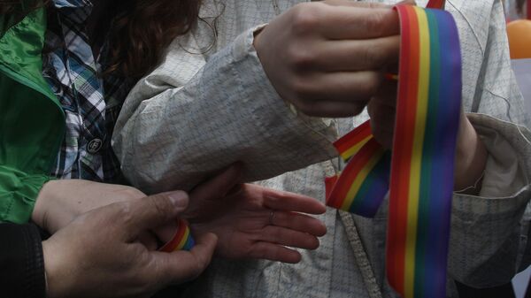 ЛГБТ-акция, архивное фото - Sputnik Таджикистан