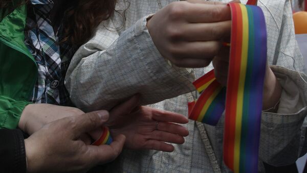 ЛГБТ акция. Архивное фото - Sputnik Таджикистан